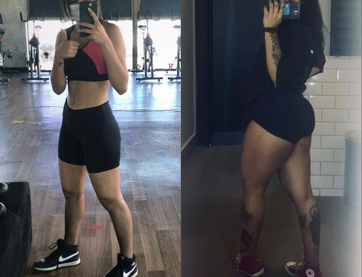 Antes e depois de Maria com o Método Kuririn